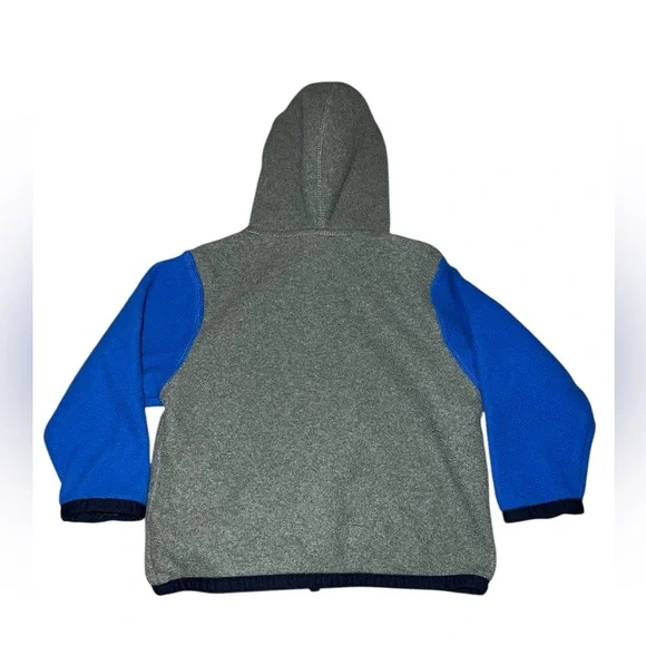 The North Face baby Hoodie in Blue and Gray Combination - Picture 3 of 5